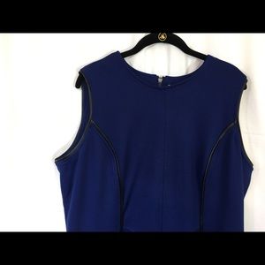 Blue Sheath Dress  1X by G by Giuliana Rancic.
